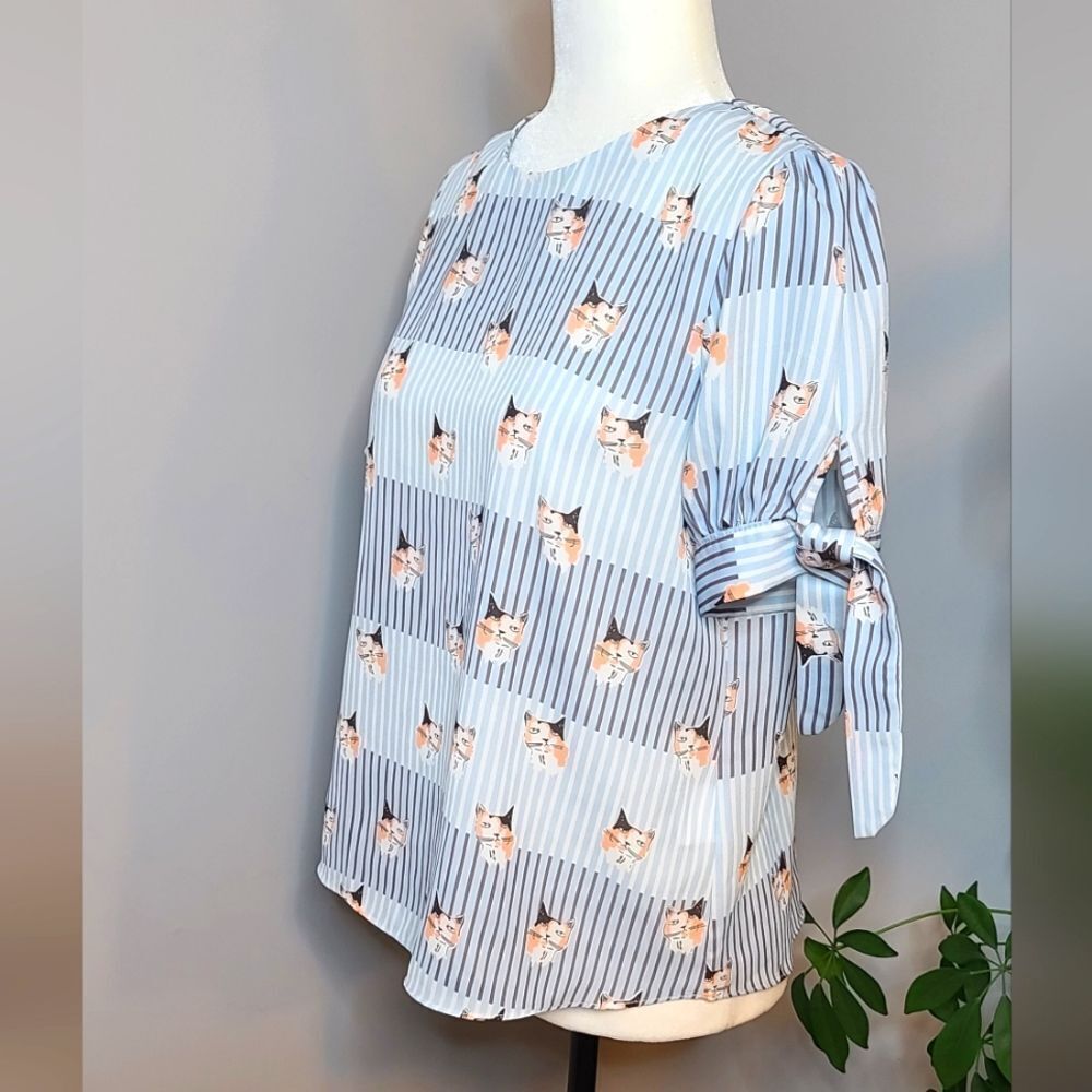 🎁Cute Cat blouse 